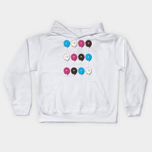 Balloon Donuts Kids Hoodie